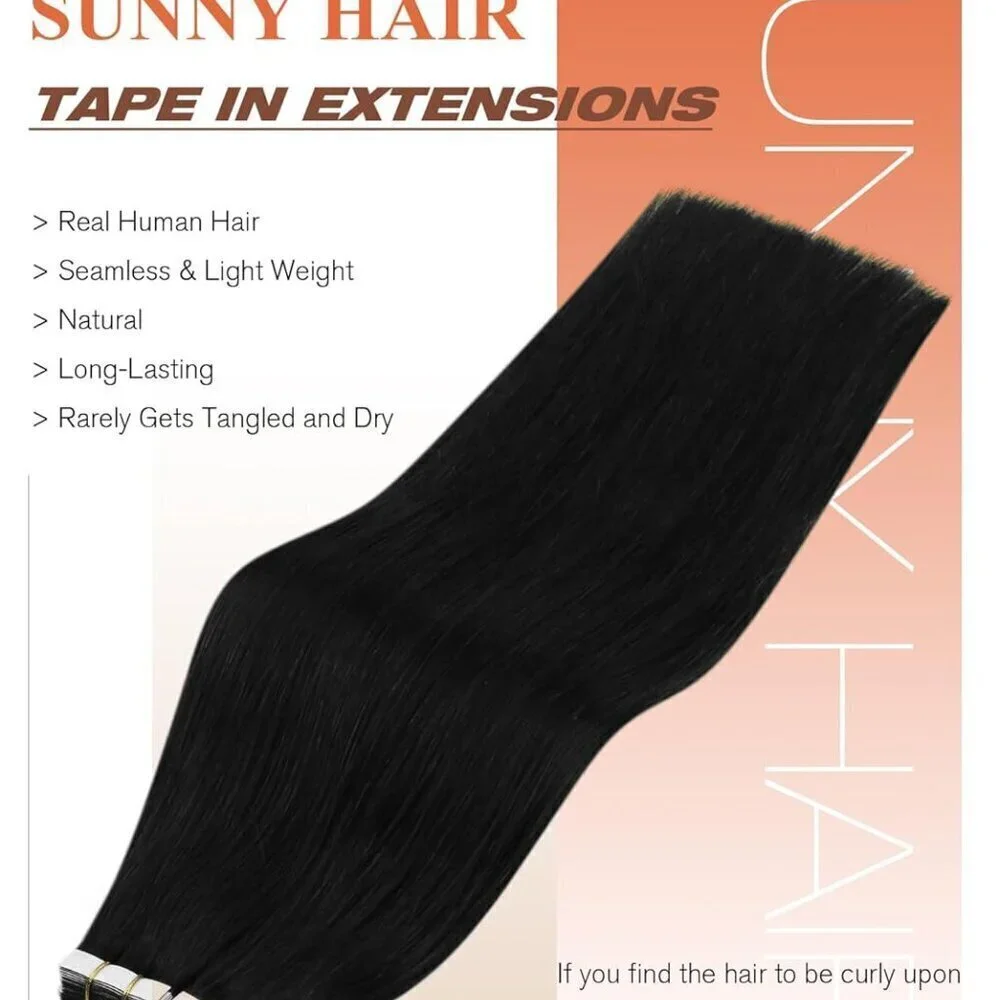 Tape in Hair Extensions Real Human Hair Invisible Remy Hair Extensions Tape ins